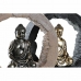 Figurka Dekoracyjna DKD Home Decor Czarny Złoty Budda Orientalny 20,8 x 6 x 18,5 cm (2 Sztuk)