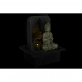 Hagefontene DKD Home Decor Buddha Harpiks 15 x 15 x 25 cm Orientalsk (3 Deler)