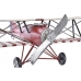 Deko-Figur DKD Home Decor 45 x 38 x 16 cm Flugzeug Vintage (2 Stück)