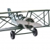 Dekoratív Figura DKD Home Decor Kis repülőgép Vintage 16 x 15 x 6,5 cm (3 Darabok)