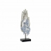 Dekoratív Figura DKD Home Decor 8424001712205 Pezsgő Kék Buddha Keleti 14 x 11 x 41 cm