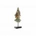 Koristehahmo DKD Home Decor Monivärinen Kullattu Buddha Itämainen 15 x 7 x 38 cm