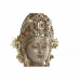 Okrasna Figura DKD Home Decor Rjava Zlat Buda Orientalsko 15 x 7 x 38 cm