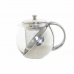 Чайник DKD Home Decor Серебристый Нержавеющая сталь Стеклянный Пластик 500 ml 14 x 11 x 12 cm