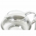 чайник DKD Home Decor Сребрист Неръждаема стомана Кристал Пластмаса 600 ml 15 x 12 x 12 cm