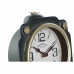 Galda pulkstenis DKD Home Decor Crna zlatan Kristal Željezo Vintage 15,5 x 8,5 x 32 cm