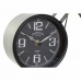 Horloge de table DKD Home Decor Verre Rouge Fer (46 x 14.5 x 20 cm)