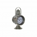 Настольные часы DKD Home Decor 13,3 x 18 x 28,5 cm Стеклянный Серый Железо