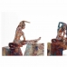 Decorative Figure DKD Home Decor Resin (11.5 x 4.5 x 23 cm) (4 pcs)