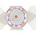 Sapnų gaudyklė DKD Home Decor Pluksnos Medvilnė Balta Rotangas Boho (52 x 1 x 145 cm) (1)