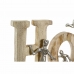 Decoratieve figuren DKD Home Decor 59 x 8 x 24 cm Zilverkleurig Bruin Hond