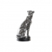 Figură Decorativă DKD Home Decor Argintiu Leopard Rășină (19,5 x 16 x 31,5 cm)