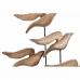 Διακόσμηση DKD Home Decor Αλουμίνιο ξύλο ακακίας Πουλιά (27 x 9,5 x 33 cm)