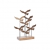 Διακόσμηση DKD Home Decor Αλουμίνιο ξύλο ακακίας Πουλιά (30 x 9,5 x 38 cm)