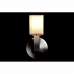 Fali Lámpa DKD Home Decor Ezüst színű Fém Poliészter Fehér 220 V 40 W (12 x 10 x 22 cm)