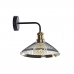Wall Lamp DKD Home Decor Black Golden Metal 220 V 50 W (27 x 28 x 28 cm)