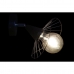 Muurlamp DKD Home Decor Zwart Metaal 50 W 220 V Stads 21 x 22 x 22 cm