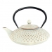 Teapot DKD Home Decor Golden White 1,25 L