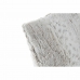 Tyyny DKD Home Decor Valkoinen Beige Neliö Eläin Alpino Viidakko 45 x 10 x 45 cm