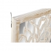 Decoração de Parede DKD Home Decor Espelho Árvore Branco Madeira MDF (45 x 2,5 x 65 cm)