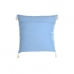 Cushion DKD Home Decor Blue White 60 x 20 x 60 cm