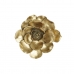 Decorațiune de Perete DKD Home Decor Auriu* Floare 19,5 x 5,5 x 19,5 cm