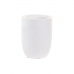 Bicchiere DKD Home Decor 8 x 8 x 10,5 cm Cemento Bianco