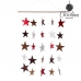 Felakasztható dekoráció Csillagok Karácsony Piros