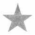 Joulukuusenpallo Hopeinen Tähti 50 x 51,5 x 0,5 cm Metalli