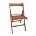 Polstrovaná Skládací židle Dřevo bukové dřevo Třešeň (79 x 42,5 x 47,5 cm)