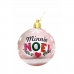 Bola de Navidad Minnie Mouse Lucky 10 Unidades Rosa Plástico (Ø 6 cm)