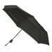 Taitettava sateenvarjo Benetton Musta (Ø 93 cm)