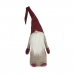 Decorative Figure Gnome Grey Maroon White Wood Sand 20 x 100 x 25 cm