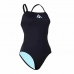 Damen Badeanzug Aqua Sphere Essentials Tie Schwarz