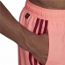 Pánske plavky Adidas Classic 3B Ružová
