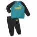 Kūdikio sportinis kostiumas Puma Minicat Essentials Juoda Mėlyna