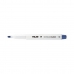 felt-tip pens Milan Whiteboard 12 Units Blue PVC