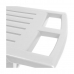 Sun-lounger IPAE Progarden Zircone Foldable With wheels White polypropylene (72 x 195 x 101 cm)
