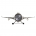 настолен часовник DKD Home Decor 42 x 23 x 14 cm Repülőgép Vas (2 egység)