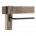 Coat rack DKD Home Decor Wood Metal (46 x 9 x 1 cm)
