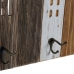 Appendiabiti da parete DKD Home Decor Metallo Case 91 x 9,5 x 29,5 cm