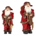Father Christmas 24 x 62 x 33,5 cm Red Wood Brown White Plastic