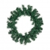 Bożonarodzeniowa korona Kolor Zielony Plastikowy 40 x 6 x 40 cm