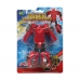 Transformers SuperWarriors Rosso