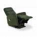 Fotel rozkładany Astan Hogar Relaks Kolor Zielony Aksamit