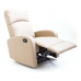 Atpūtas atzveltnes krēsls Astan Hogar Atpūta Instrukcija Gaiši brūns Mākslīgā āda