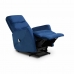 Fekvő szék Astan Hogar Relax Kék Bársony