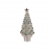 Vianočný stromček Spremenjiva barva Srebrna Plastika 16 x 37,5 x 16 cm polipropilen