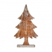 Weihnachtsbaum Braun 5 x 49,5 x 26 cm Silberfarben Holz