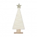 Christmas Tree Black Box Wood White (17 x 5 x 40 cm)